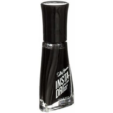 imageSally Hansen InstaDri Nail Color 143 In Nude Tral Nail Polish Women 031 oz573 Black to Black