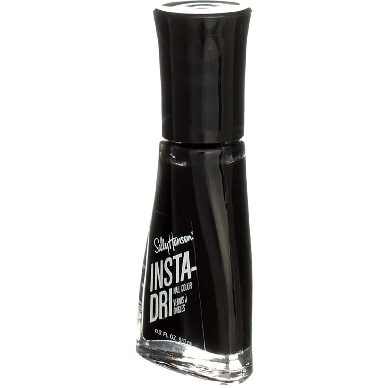 imageSally Hansen InstaDri Nail Polish City Chic Collection My Cabanana 031 fl oz Pack of 2573 Black to Black