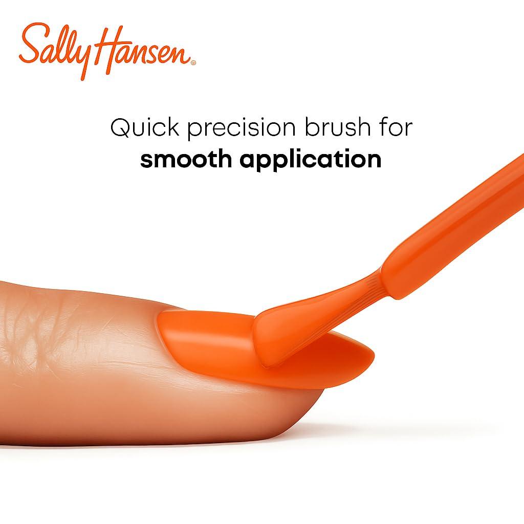 imageSally Hansen Miracle Gel Salon Quality Nail Polish GelLike Formula TwoStep System No UV Light Needed Long Lasting Shimmery 532 Affairy To Remember Purple with hints of Blue Nail Polish765 Knitterally the Best