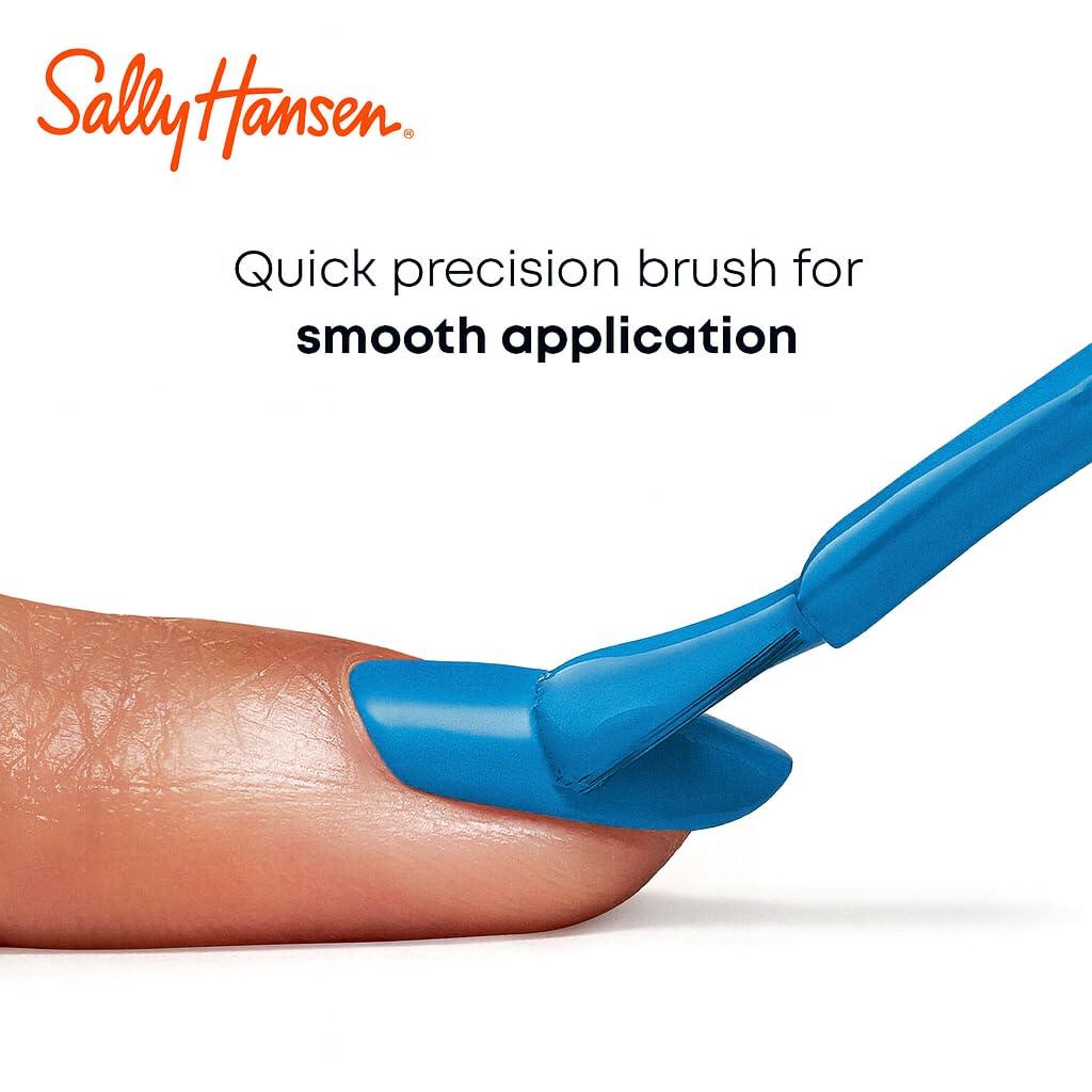 imageSally Hansen Miracle Gel Salon Quality Nail Polish GelLike Formula TwoStep System No UV Light Needed Long Lasting Shimmery 532 Affairy To Remember Purple with hints of Blue Nail Polish646 Blues Cruise