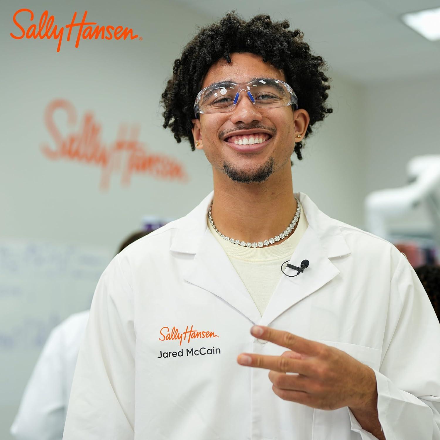 imageSally Hansen Miracle Gel x Jared McCain Net Neutral Long Lasting GelLike Formula No UV Lamp Needed White Nail Polish020 Rookie Red