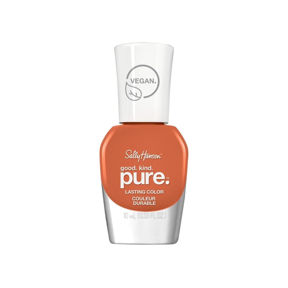 imageSally Hansen GoodKindPure Nail Polish 285 Carrot Cake 033 fl oz Pack of 1033 Fl Oz Pack of 1