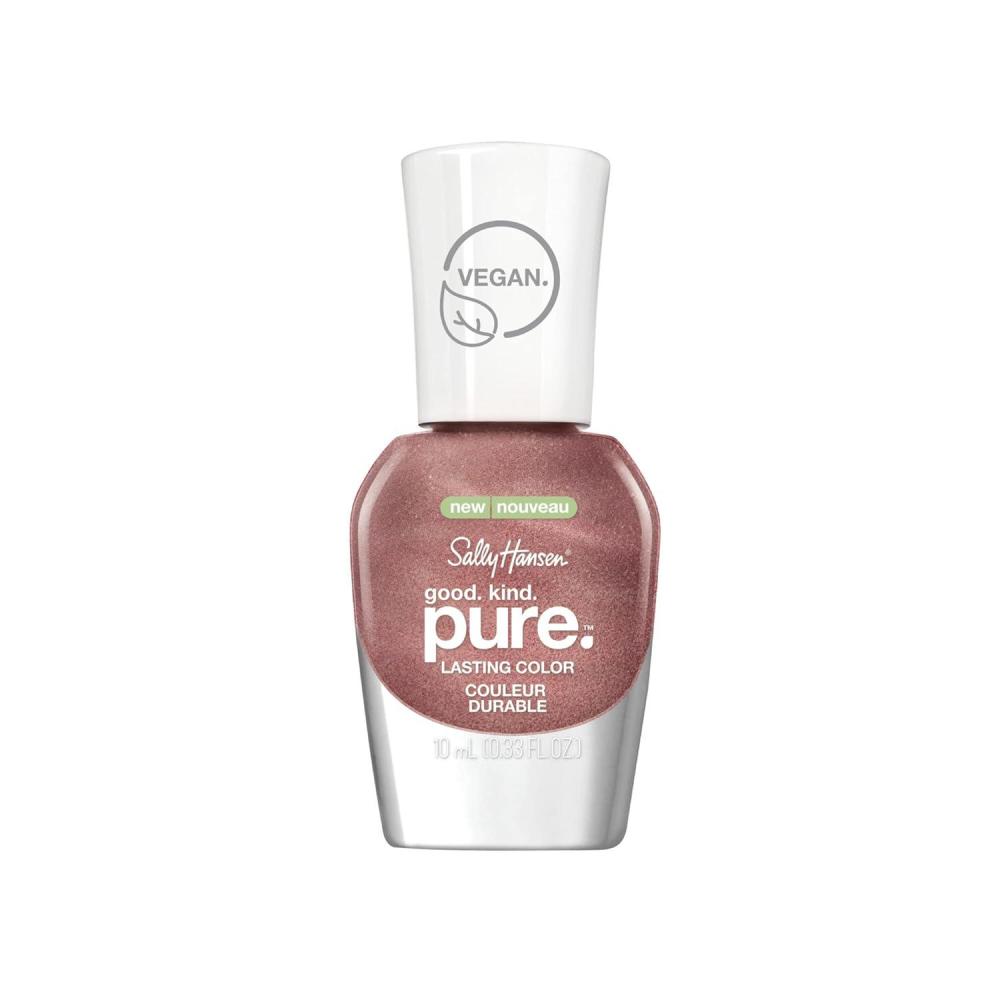 imageSally Hansen GoodKindPure Nail Polish 380 SunTastic 033 fl oz Pack of 1Golden Quartz