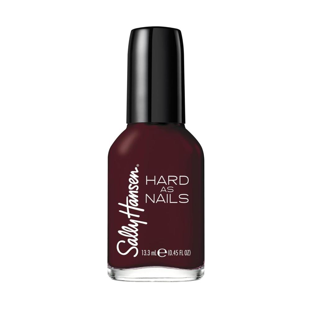 imageSally Hansen Hard As Nails Color Hard To Get 045 Fluid Ounce460 Garnet Attention