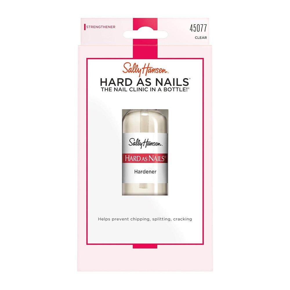 imageSally Hansen Hard As Nails Natural Tint Nail Strengthener Nail ProtectantSuper Shine