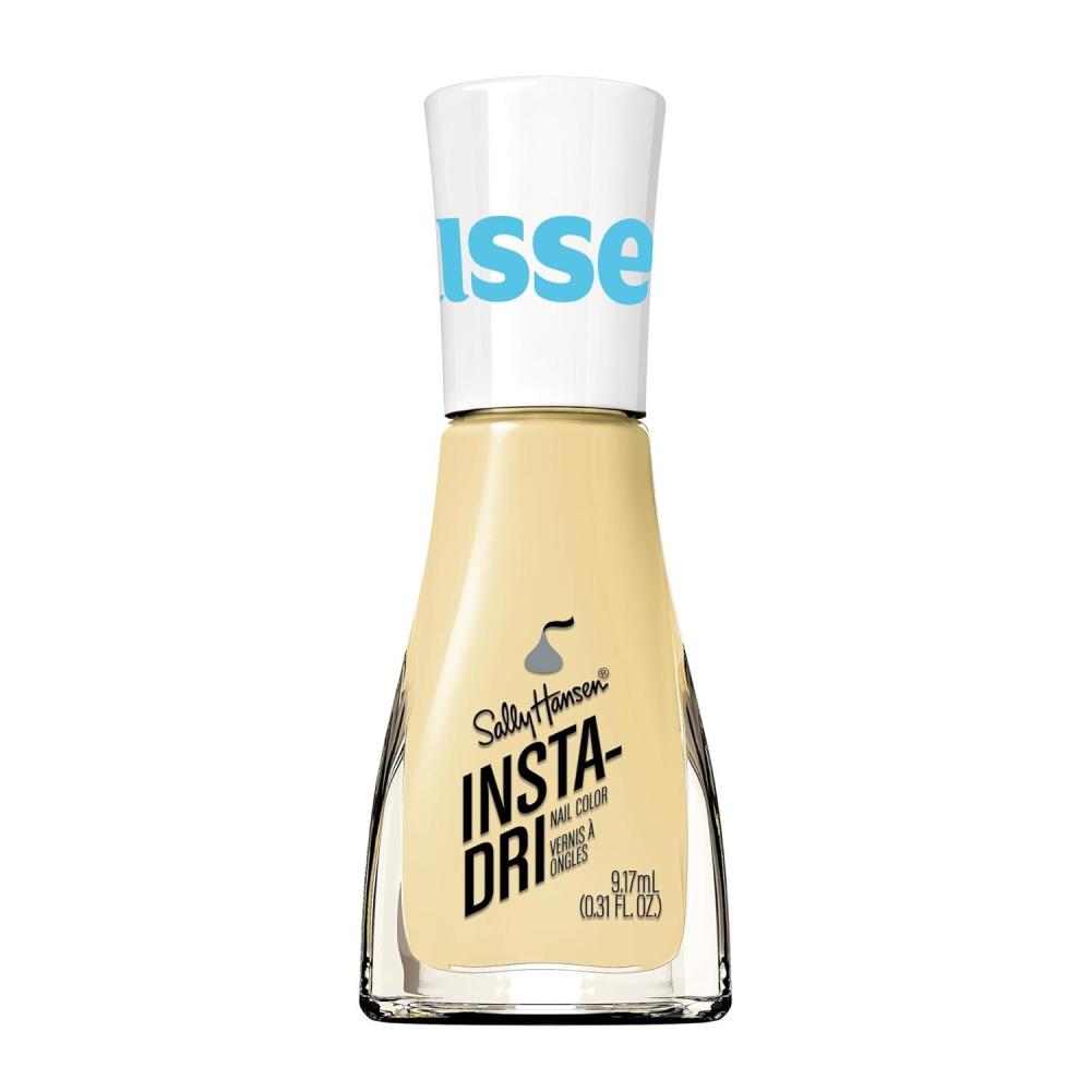 imageSally Hansen InstaDri Despicable Me Nail Polish  Quick Dry Long Lasting StreakFree Shine  Opaque Shimmery  775 Going Mega  Metallic Gold Yellow Nail Color730 Full of KISSES