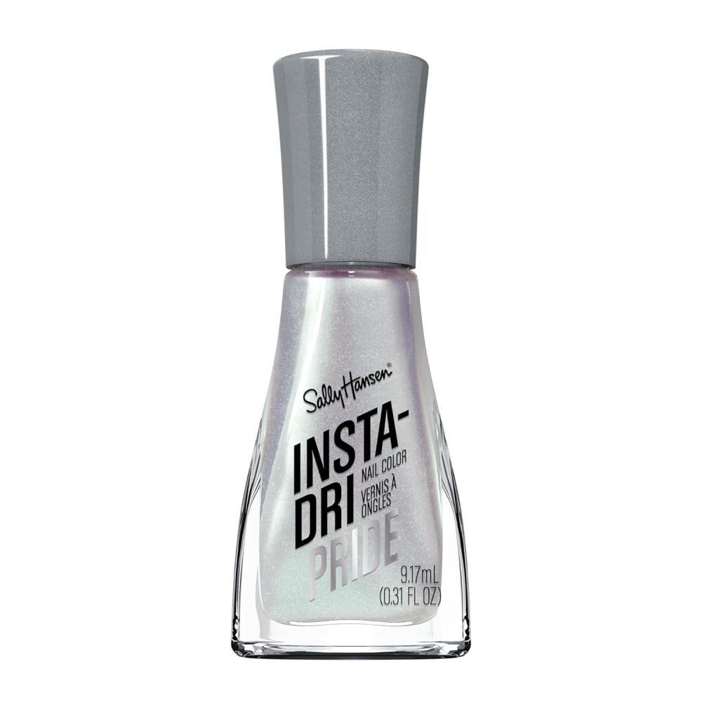 imageSally Hansen InstaDri Galactic Nail Polish  Quick Dry Long Lasting StreakFree Shine  SemiOpaque Shimmery  110 NeBluela  Holographic BluePurple Nail Color754 We Stay Platonic