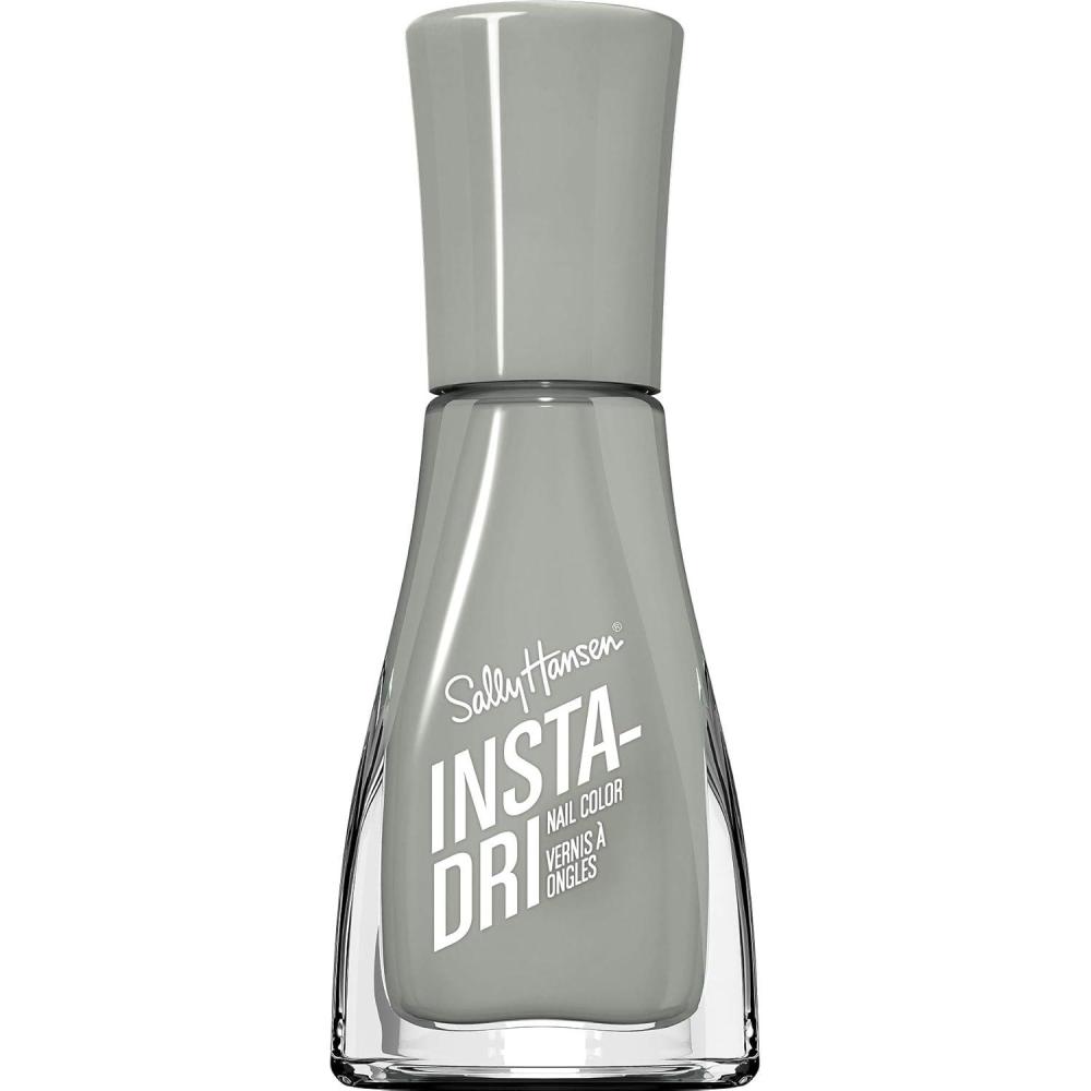 imageSally Hansen InstaDri HoloGlow Nail Polish  Quick Dry Long Lasting StreakFree Shine  SemiOpaque Shimmer  103 Euphoric  Holographic Gray Nail Color523 Thyme is Money