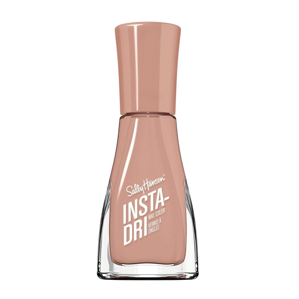 imageSally Hansen InstaDri HoloGlow Nail Polish  Quick Dry Long Lasting StreakFree Shine  SemiOpaque Shimmery  105 On the Glow  Holographic Brown Nail Color133 Taupe Priority