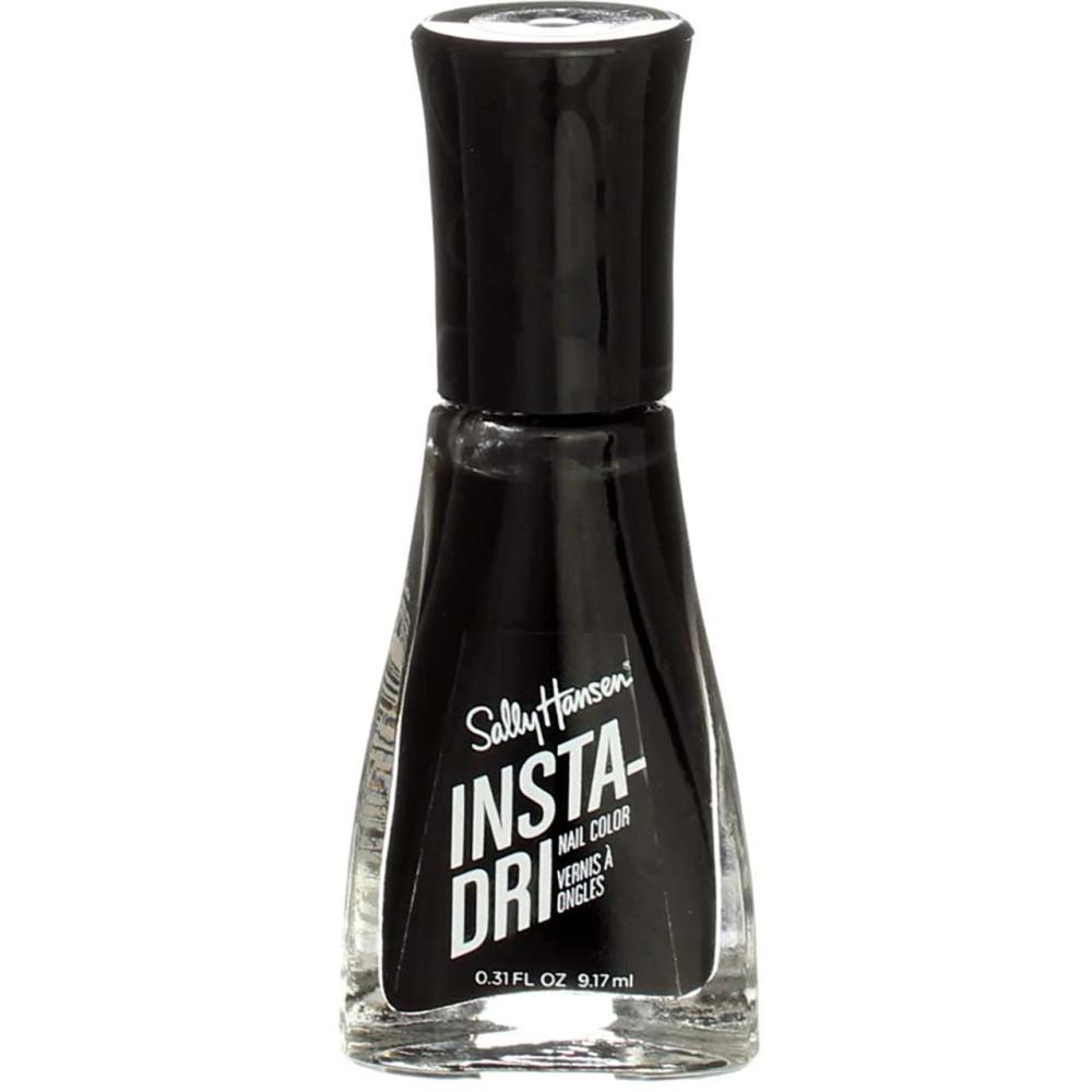 imageSally Hansen InstaDri Nail Polish City Chic Collection Instant Coffee 031 fl oz Pack of 2573 Black to Black