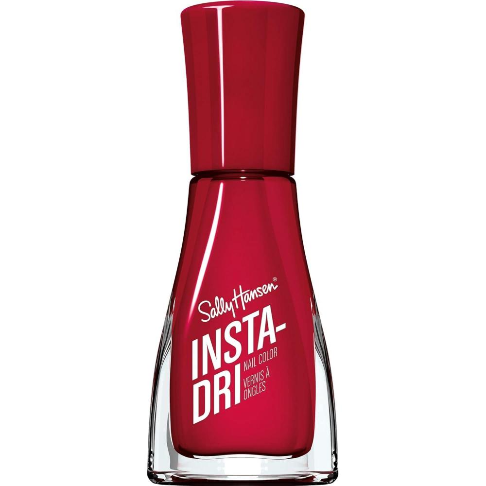 imageSally Hansen InstaDri Nail Polish City Chic Collection Instant Coffee 031 fl oz Pack of 2Rapid Red