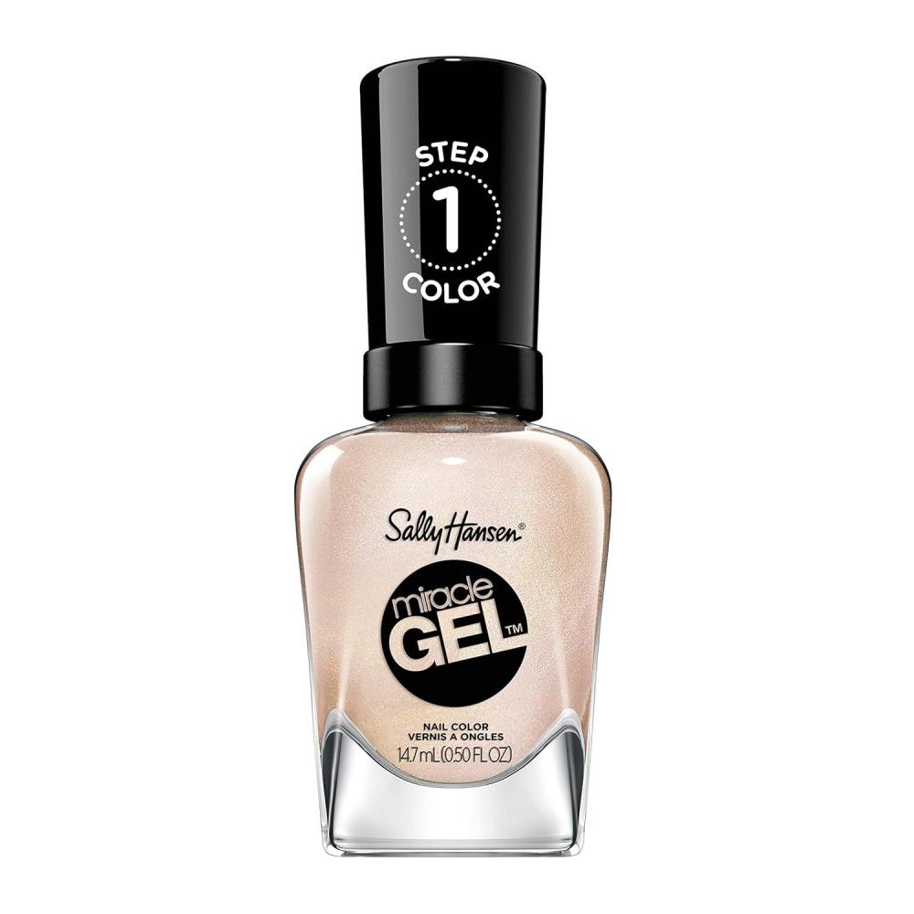 imageSally Hansen Miracle Gel Salon Quality Nail Polish  GelLike Formula TwoStep System No UV Light Needed Long Lasting  Opaque Crme  205 To The Taupe  Deep Taupe Nail Polish188 Only Have Ice For You