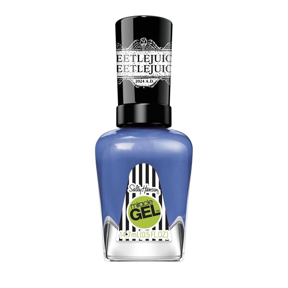 imageSally Hansen Miracle Gel Salon Quality Nail Polish  GelLike Formula TwoStep System No UV Light Needed Long Lasting  Shimmery  532 Affairy To Remember  Purple with hints of Blue Nail Polish933 Weirder  Weirder