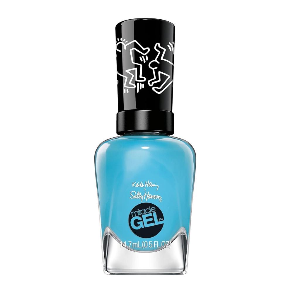 imageSally Hansen Miracle Gel Salon Quality Nail Polish  GelLike Formula TwoStep System No UV Light Needed Long Lasting  Shimmery  532 Affairy To Remember  Purple with hints of Blue Nail Polish919 Contemporairy