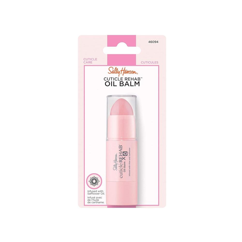 imageSally Hansen Nail Treatment Cuticle Rehab Oil Balm  Infused with Natural Essential Oils ampamp Vitamin E  Nourishes ampamp Conditions Dry Nails ampamp Cuticles