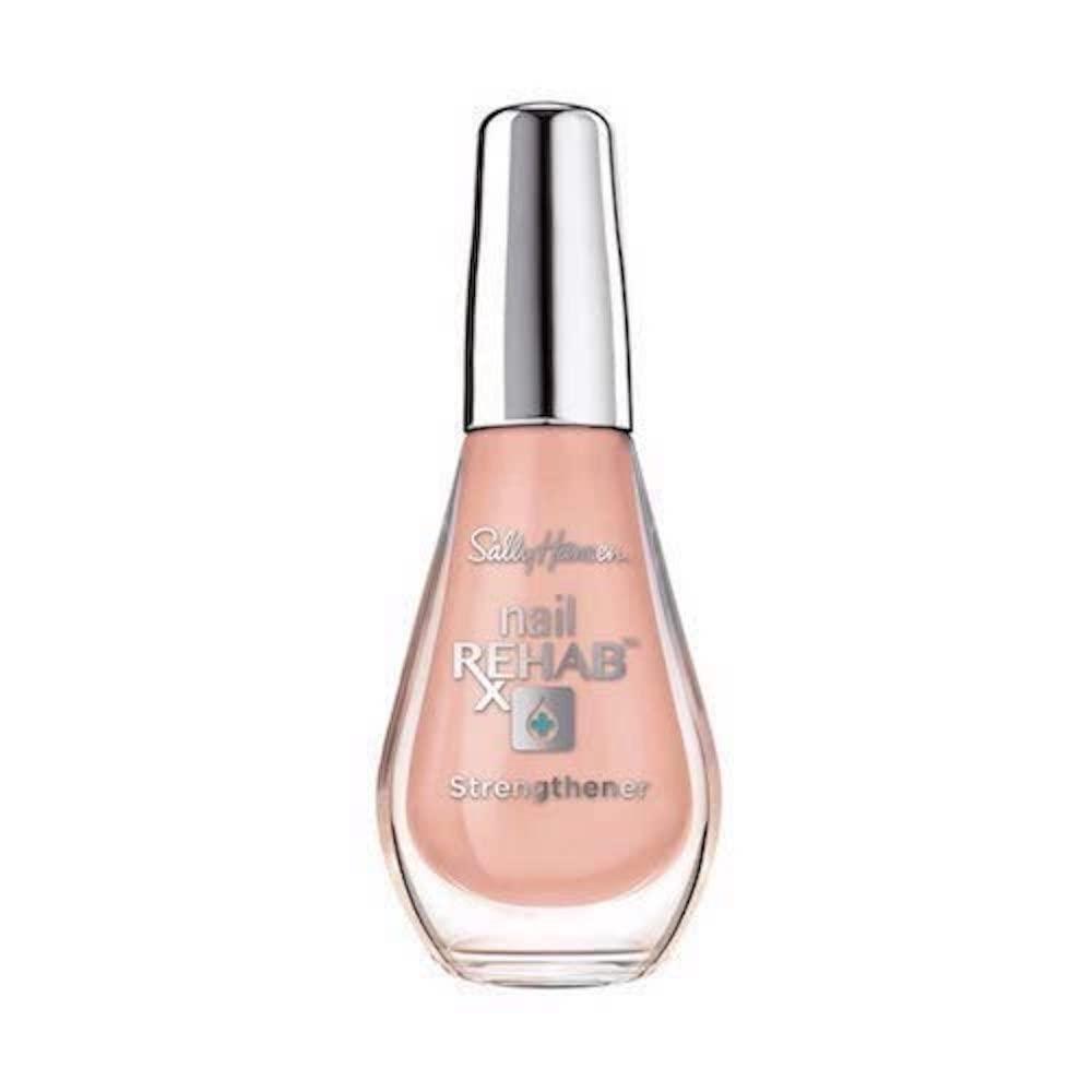 imageSally Hansen Nail Treatment Miracle Cure Nail Strengthener  Infused with MicroMineral Complex Natural Protein ampamp Antioxidants  Restores Weak Damaged NailsNail Rehab Strengthener