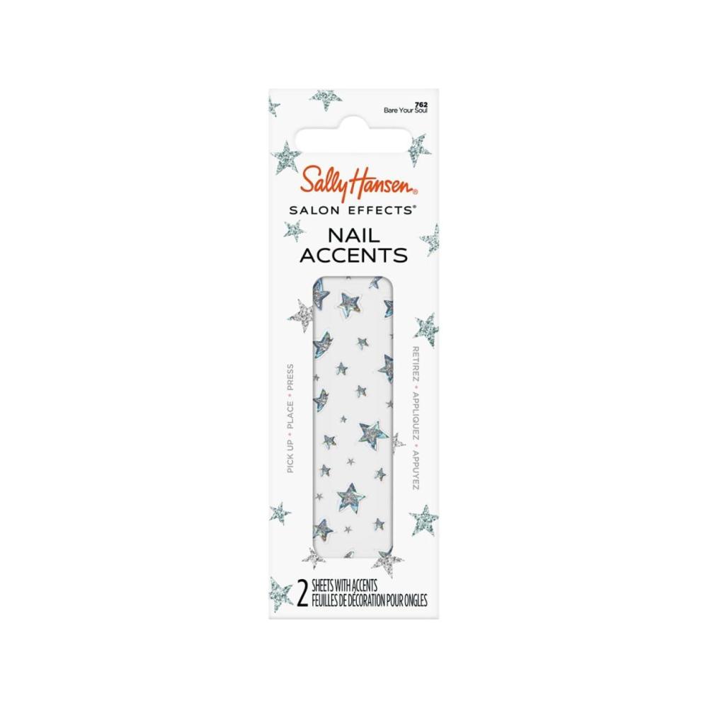 imageSally Hansen Salon Effects Nail Accents Bubbly ampamp Pearls Nail Art Decals Easy to Use No Commitment Use On Nail Polish or Bare Nails Mix and Match Styles762 Bare Your Soul