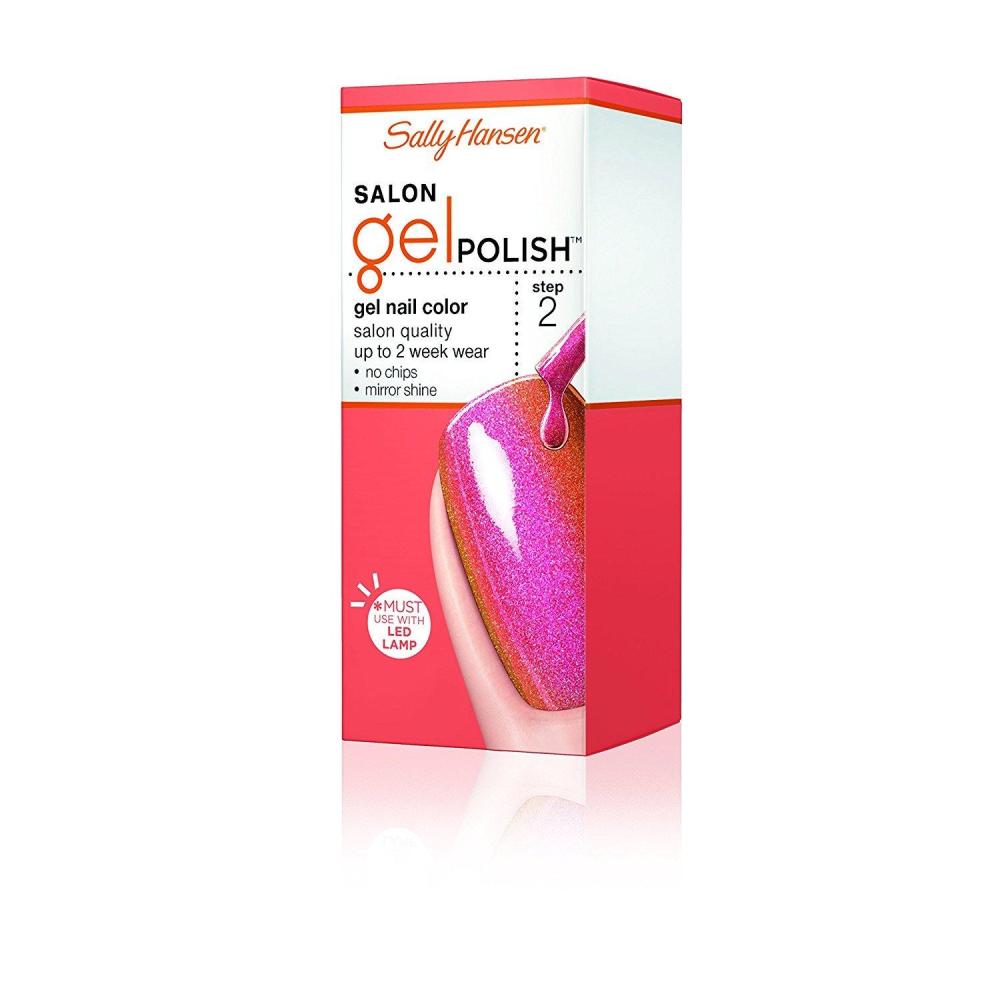 imageSally Hansen Salon Pro Gel Nail Polish Lacquer Lady Luster 024 Fl Oz