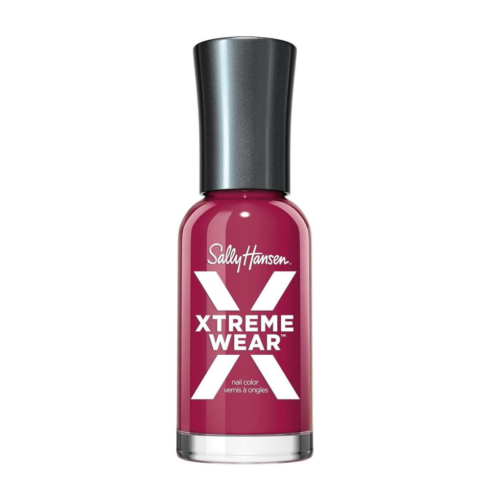 imageSally Hansen Xtreme Wear Nail Polish  StreakFree Shiny Finish LongLasting ChipResistant Opaque  Day Dream  Soft Pastel Purple Nail Color586 Feeling Wine