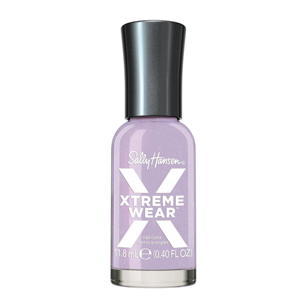 imageSally Hansen Xtreme Wear Nail Polish  StreakFree Shiny Finish LongLasting ChipResistant Opaque  Lavender Skies  Soft Pastel Lavender Nail Color552 Lavender Skies