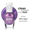 Sally Hansen Good. Kind. Pure. Nail Polish | Plant-Based, Vegan, 16-Free Formula | Opaque, Shiny | 180 Soft Plum | Muted Plum Nail Color(355 Iris Dusk)