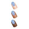Sally Hansen Good. Kind. Pure. Nail Polish | Plant-Based, Vegan, 16-Free Formula | Opaque, Shiny | 180 Soft Plum | Muted Plum Nail Color(370 Crystal Blue)