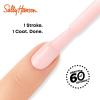 Sally Hansen Insta-Dri Crystal Nail Polish | Quick Dry, Long Lasting, Streak-Free Shine | Opaque, Shimmery | 118 Quartz Queen | Holographic Baby Pink Nail Color(275 Rapid Rosé)