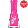 Sally Hansen Insta-Dri Crystal Nail Polish | Quick Dry, Long Lasting, Streak-Free Shine | Opaque, Shimmery | 118 Quartz Queen | Holographic Baby Pink Nail Color(333 Peachy Breeze)