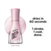 Sally Hansen Insta-Dri Crystal Nail Polish | Quick Dry, Long Lasting, Streak-Free Shine | Opaque, Shimmery | 118 Quartz Queen | Holographic Baby Pink Nail Color(60 Triple Thread)