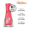 Sally Hansen Insta-Dri Crystal Nail Polish | Quick Dry, Long Lasting, Streak-Free Shine | Opaque, Shimmery | 118 Quartz Queen | Holographic Baby Pink Nail Color(333 Peachy Breeze)