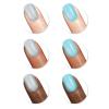 Sally Hansen Insta-Dri Crystals Nail Polish | Quick Dry, Long Lasting, Streak-Free Shine | Opaque, Shimmery | 123 Cobalt Blue | Dark Blue Nail Color.(726 Giving Kisses + 725 I want Kisses)