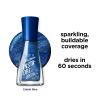 Sally Hansen Insta-Dri Crystals Nail Polish | Quick Dry, Long Lasting, Streak-Free Shine | Opaque, Shimmery | 123 Cobalt Blue | Dark Blue Nail Color.(Cobalt Blue)