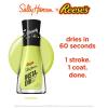 Sally Hansen Insta-Dri Despicable Me Nail Polish | Quick Dry, Long Lasting, Streak-Free Shine | Opaque, Shimmery | 775 Going Mega | Metallic Gold Yellow Nail Color(734 Delicious!)