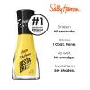 Sally Hansen Insta-Dri Despicable Me Nail Polish | Quick Dry, Long Lasting, Streak-Free Shine | Opaque, Shimmery | 775 Going Mega | Metallic Gold Yellow Nail Color(737 Reese’S Candy + 738 Reese’S Rep)