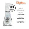 Sally Hansen Insta-Dri Holo-Glow Nail Polish | Quick Dry, Long Lasting, Streak-Free Shine | Semi-Opaque, Shimmer | 103 Euphoric | Holographic Gray Nail Color(104 Twinkle  Twinkle)