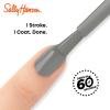Sally Hansen Insta-Dri Holo-Glow Nail Polish | Quick Dry, Long Lasting, Streak-Free Shine | Semi-Opaque, Shimmer | 103 Euphoric | Holographic Gray Nail Color(553 Grease Lightning)