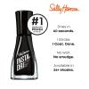 Sally Hansen Insta-Dri Holo-Glow Nail Polish | Quick Dry, Long Lasting, Streak-Free Shine | Semi-Opaque, Shimmer | 103 Euphoric | Holographic Gray Nail Color(573 Black to Black)