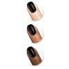 Sally Hansen Insta-Dri Holo-Glow Nail Polish | Quick Dry, Long Lasting, Streak-Free Shine | Semi-Opaque, Shimmer | 103 Euphoric | Holographic Gray Nail Color(573 Black to Black)