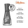 Sally Hansen Insta-Dri Holo-Glow Nail Polish | Quick Dry, Long Lasting, Streak-Free Shine | Semi-Opaque, Shimmer | 103 Euphoric | Holographic Gray Nail Color(734 Pride- Raven Midnight)
