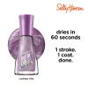 Sally Hansen Insta-Dri Holo-Glow Nail Polish | Quick Dry, Long Lasting, Streak-Free Shine | Semi-Opaque, Shimmery | 102 Lustrous Lilac | Hologrpahic Purple Nail Color(102 Lustrous Lilac)