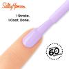 Sally Hansen Insta-Dri Holo-Glow Nail Polish | Quick Dry, Long Lasting, Streak-Free Shine | Semi-Opaque, Shimmery | 102 Lustrous Lilac | Hologrpahic Purple Nail Color(65 Lavish Lilac)