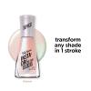 Sally Hansen Insta-Dri Nail Polish Chrome Top Coat | Quick Dry, Long Lasting, Streak-Free Shine, Opaque | Polar Platinum | Metallic Silver Nail Polish(130 Bejewel Top Coat)