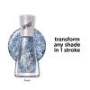 Sally Hansen Insta-Dri Nail Polish Chrome Top Coat | Quick Dry, Long Lasting, Streak-Free Shine, Opaque | Polar Platinum | Metallic Silver Nail Polish(132 Flash Top Coat)
