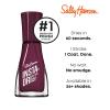 Sally Hansen Insta-Dri Sand Nail Polish | Quick Dry, Long Lasting, Streak-Free Shine | Opaque, Shimmery | 139 Race to the Grains | Metallic Blush Pink Nail Color(428 Zip Wine)