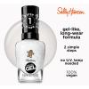 Sally Hansen Miracle Gel Holiday Salon Quality Nail Polish | Gel-Like Formula, Two-Step System, No UV Light Needed, Long Lasting | Opaque, Glittery |911 Whisk You a Merry Xmas | White Nail Polish(911 Whisk You a Merry Xmas)