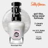 Sally Hansen Miracle Gel Holiday Salon Quality Nail Polish | Gel-Like Formula, Two-Step System, No UV Light Needed, Long Lasting | Opaque, Glittery |911 Whisk You a Merry Xmas | White Nail Polish(909 Moonlight Mist)