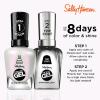 Sally Hansen Miracle Gel Holiday Salon Quality Nail Polish | Gel-Like Formula, Two-Step System, No UV Light Needed, Long Lasting | Opaque, Glittery |911 Whisk You a Merry Xmas | White Nail Polish(785 Twinkle Whites)