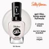 Sally Hansen Miracle Gel Holiday Salon Quality Nail Polish | Gel-Like Formula, Two-Step System, No UV Light Needed, Long Lasting | Opaque, Glittery |911 Whisk You a Merry Xmas | White Nail Polish(230 Ski Bunny)