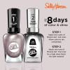 Sally Hansen Miracle Gel Holiday Salon Quality Nail Polish | Gel-Like Formula, Two-Step System, No UV Light Needed, Long Lasting | Opaque, Glittery |911 Whisk You a Merry Xmas | White Nail Polish(204 Adrenaline Crush)