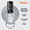 Sally Hansen Miracle Gel Holiday Salon Quality Nail Polish | Gel-Like Formula, Two-Step System, No UV Light Needed, Long Lasting | Opaque, Glittery |911 Whisk You a Merry Xmas | White Nail Polish(799 Greyfitti)